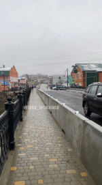 В Апшеронске открыли движение по мосту по улице Спорта