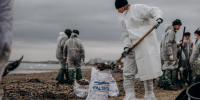Глава Кубани попросил федеральной помощи для утилизации собранного с пляжей мазута - Газета Краснодарские известия