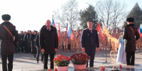 В Кропоткине представитель ведомства принял участие в памятных мероприятиях, посвященных 82-й годовщине освобождения Кавказского района от немецко-фашистских захватчиков - Следственный комитет