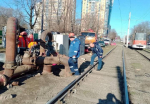 Движение трамваев на Московской в Краснодаре восстановлено после очередного провала грунта