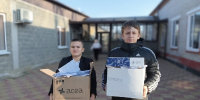Участники экологической акции. Фото: Армавирское отделение РГО - Краснодарское отделение РГО