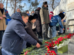 В парке 30-летия Победы почтили память защитников Отечества в Краснодаре