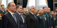 Офицеров и курсантов КВВУ им. генерала армии С.М. Штеменко поздравили с Днем защитника Отечества - Югополис