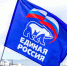 Flag of the party United Russia - Краевое профобъединение