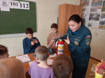 Открытые уроки культуры безопасности проведены в детском оздоровительном лагере в Апшеронском районе