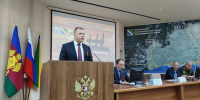 Сергей Бойко открыл конференцию. Фото: Туапсинское отделение РГО - Краснодарское отделение РГО