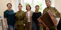 В Территориальном фонде ОМС Краснодарского края прошло мероприятие посвященное Дню Победы - ТФОМС
