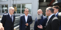 Вениамин Кондратьев посетил завод по выпуску металлоконструкций в Курганинском районе - Администрация Краснодарского края