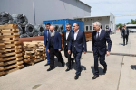 Губернатор Кубани Вениамин Кондратьев посетил завод по выпуску металлоконструкций в Курганинском районе