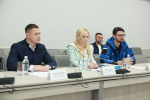 Евгений Наумов встретился с директором Лиги безопасного интернета Екатериной Мизулиной