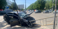 Пожарная машина и легковушка столкнулись в центре Краснодара - ТК Краснодар