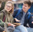 Group of positive teenagers having fun together - Краевое профобъединение