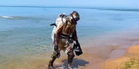 128 мешков мазута подняли со дна моря в Анапе 6 июня - Кубанские Новости