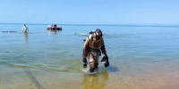 128 мешков мазута подняли спасатели со дна Черного моря в Анапе - Газета Краснодарские известия