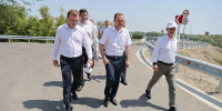 Губернатор Вениамин Кондратьев открыл движение по новому мосту через реку Кубань в Усть-Лабинском районе - Кубанские Новости