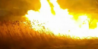 Пожар вспыхнул после атаки беспилотников на Ростовскую область - Газета Краснодарские известия