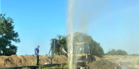 Из-за прорыва на водопроводе без воды остаются восемь поселков и станиц Темрюкского района - Югополис
