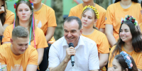 Вениамин Кондратьев посетил молодежный лагерь «Регион 93» в Северском районе - Администрация Краснодарского края