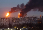 Пожар на нефтезаводе и несколько в лесу: Кубань подверглась атаке беспилотниками
