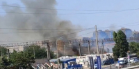 Пожар в районе Ростовского шоссе - 24Krasnodar.Ru