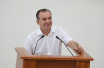 Вячеслав Володин и Вениамин Кондратьев пообщались со студентами и профессорско-преподавательским составом Кубанского госуниверситета