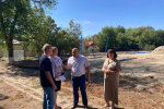 В Белоглинском районе строится новый спортивный объект