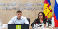 В КубГАУ прошла встреча с руководителем департамента молодежной политики Краснодарского края - КубГАУ