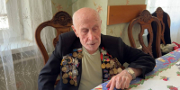 Ветеран ВОВ Владимир Андреичев принял участие в выборах на дому в Краснодаре - ТК Краснодар