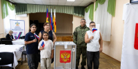 На выборах губернатора Кубани и депутатов Гордумы Краснодара проголосовали участники СВО - Администрация города Краснодар