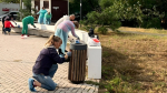 В Краснодаре на субботнике собрали более 990 кубометров мусора