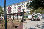 В Темрюке благоустраивают парк рядом со школой и двумя детсадами