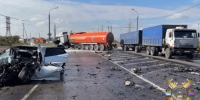 Водитель легковушки погиб в ДТП с бензовозом под Славянском-на-Кубани - Газета Краснодарские известия