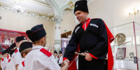 C начала нового учебного года в Краснодаре в казачата посвятили более 1100 школьников - Администрация города Краснодар
