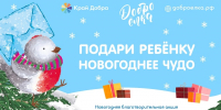 Жители Краснодара могут поучаствовать в краевой благотворительной акции «Доброёлка» - Администрация города Краснодар
