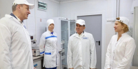 Оксана Лут и Вениамин Кондратьев посетили Кореновский молочно-консервный комбинат - Министерство сельского хозяйства