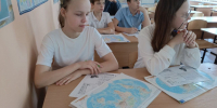 Участники акции. Фото: Темрюкское отделение РГО - Краснодарское отделение РГО