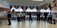Учащиеся школы. Фото: Динское отделение РГО - Краснодарское отделение РГО
