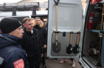 Торжественная передача поисково-спасательной техники городу Ростову-на-Дону
