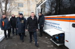 Торжественная передача поисково-спасательной техники городу Ростову-на-Дону