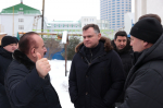 Посещение губернатором Ю.Б.Слюсарем Донского государственного технического университета