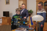 Губернатор Ю.Б.Слюсарь исполнил желание Матвея Чиркова в рамках Всероссийской акции «Елка желаний»