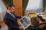 Губернатор Ю.Б.Слюсарь исполнил желание Матвея Чиркова в рамках Всероссийской акции «Елка желаний»