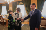 Губернатор Ю.Б.Слюсарь исполнил желание Матвея Чиркова в рамках Всероссийской акции «Елка желаний»