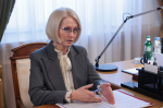 Встреча губернатора Ю.Б.Слюсаря с заместителем председателя Госдумы РФ В.В.Абрамченко