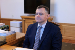 Встреча губернатора Ю.Б.Слюсаря с заместителем председателя Госдумы РФ В.В.Абрамченко