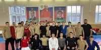 Казачьему кадетскому корпусу подарили спортинвентарь - Krasnodarik.Ru