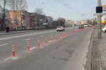 В Краснодаре стартовал дорожный эксперимент: на перекрёстке трёх улиц изменили схему движения