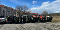 В Геленджике прошли масштабные учения по подготовке к пожароопасному сезону - Министерство природных ресурсов