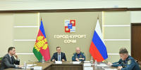Александр Куренков и Вениамин Кондратьев обсудили подготовку к прохождению паводкоопасного периода в Краснодарском крае - Департамент информационной политики
