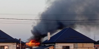 Пожар в КП «Олимпийский» - 24Krasnodar.Ru